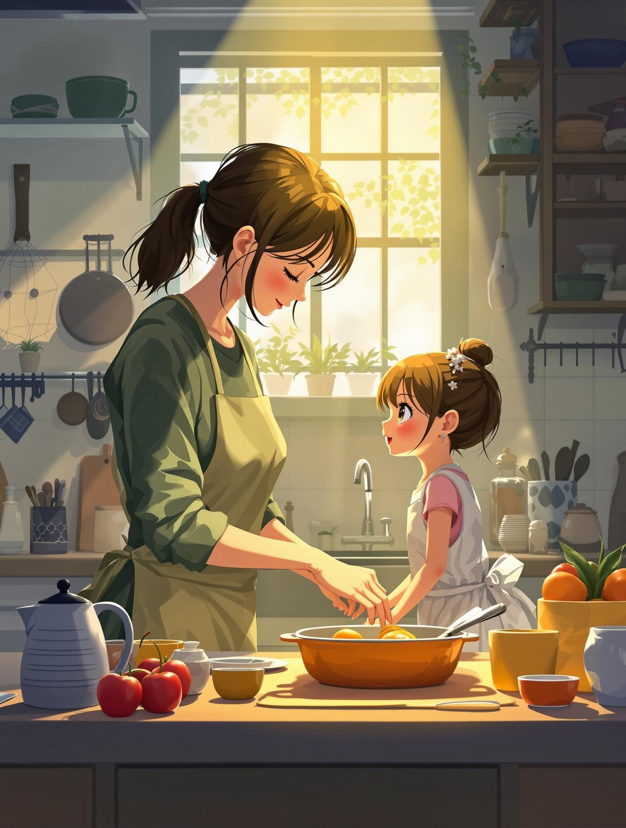 妈妈的秘密食谱 - 百合ai短剧专题作品