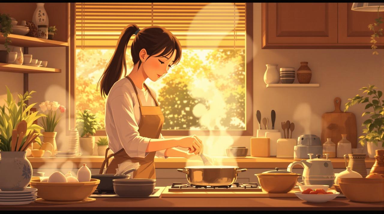 妈妈的秘密食谱 - 百合ai短剧家庭温情推荐